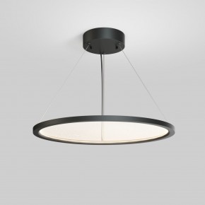 DK6616-BK Подвесной горизонтальный светильник Veil со светодиодом H900 d600 220V 48W 3000-6000K IP20 черный алюминий в Кунгуре - kungur.ok-mebel.com | фото
