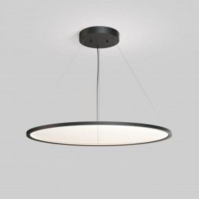 DK6620-BK Подвесной горизонтальный светильник Veil со светодиодом H900 d1000 220V 82W 3000-6000K IP20 черный алюминий в Кунгуре - kungur.ok-mebel.com | фото