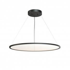 DK6620-BK Подвесной горизонтальный светильник Veil со светодиодом H900 d1000 220V 82W 3000-6000K IP20 черный алюминий в Кунгуре - kungur.ok-mebel.com | фото 4