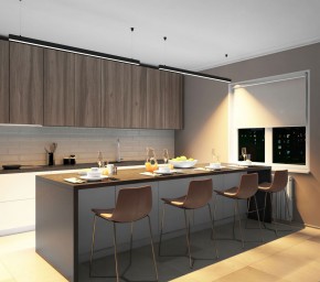 DK9153-BK Линейный светильник 42W 1500mm 3000K, черный в Кунгуре - kungur.ok-mebel.com | фото 7