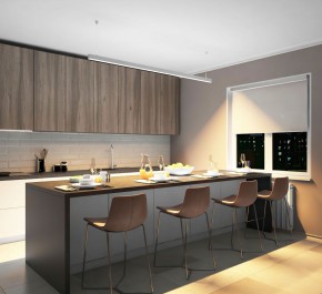 DK9203-WH Линейный светильник 52W 2000mm 3000K, белый в Кунгуре - kungur.ok-mebel.com | фото 4