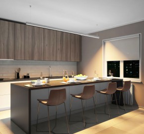 DK9253-WH Линейный светильник 62W 2500mm 3000K, белый в Кунгуре - kungur.ok-mebel.com | фото 4