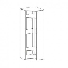 ЭЛАНА Прихожая (модульная) Бодега Белая в Кунгуре - kungur.ok-mebel.com | фото 5