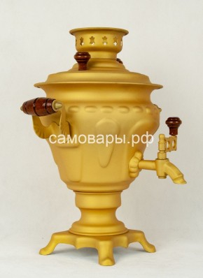Электрический самовар "Русское золото" матовая груша на 2 литра (Ограниченная серия) в Кунгуре - kungur.ok-mebel.com | фото 3