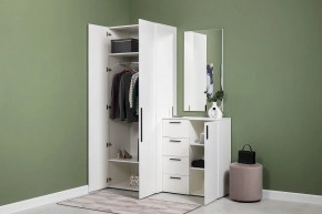 ЭЙР прихожая (модульная) Белый Шагрень в Кунгуре - kungur.ok-mebel.com | фото 24