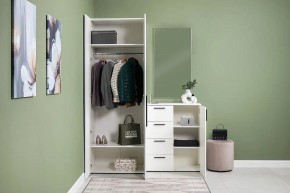 ЭЙР прихожая (модульная) Белый Шагрень в Кунгуре - kungur.ok-mebel.com | фото 25