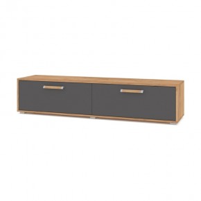 ФЛОРИДА Ф31 Тумба ТВ (дуб золотой/графит) в Кунгуре - kungur.ok-mebel.com | фото