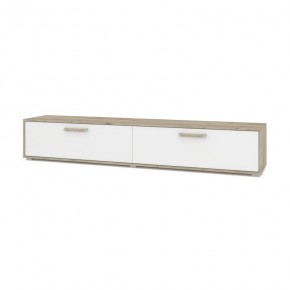 ФЛОРИДА Ф32 Тумба ТВ (дуб серый/белый) в Кунгуре - kungur.ok-mebel.com | фото