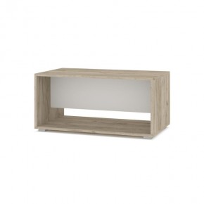 ФЛОРИДА Ф61 Стол журнальный (полка) дуб серый/белый в Кунгуре - kungur.ok-mebel.com | фото