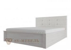 Кровать 1600 двойная (универсальная) с мягким изголовьем Гамма 20 в Кунгуре - kungur.ok-mebel.com | фото 1