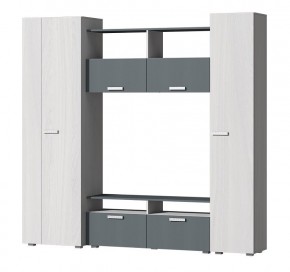 Гостиная Эмми (Анкор светлый/Графит) в Кунгуре - kungur.ok-mebel.com | фото 2