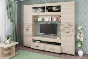 Гостиная Камелия Композиция 10 (Ясень Асахи) в Кунгуре - kungur.ok-mebel.com | фото