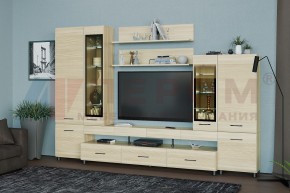 Гостиная Камелия Композиция 3 (Ясень Асахи) в Кунгуре - kungur.ok-mebel.com | фото