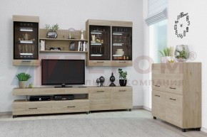 Гостиная Камелия Композиция 8 (Гикори Джексон светлый) в Кунгуре - kungur.ok-mebel.com | фото 3
