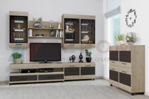 Гостиная Камелия Композиция 8 (Гикори Джексон светлый комбинированный) в Кунгуре - kungur.ok-mebel.com | фото