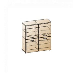 Гостиная Камелия Композиция 8 (Ясень Асахи) в Кунгуре - kungur.ok-mebel.com | фото 10
