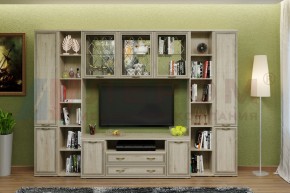 Гостиная Карина Композиция 25 (Гикори Джексон светлый) в Кунгуре - kungur.ok-mebel.com | фото