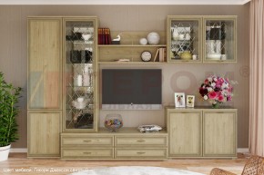 Гостиная Карина Композиция 8 (Гикори Джексон светлый) в Кунгуре - kungur.ok-mebel.com | фото 4