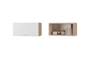 Гостиная Скайлайн (модульная) Дуб сонома/белый в Кунгуре - kungur.ok-mebel.com | фото 5