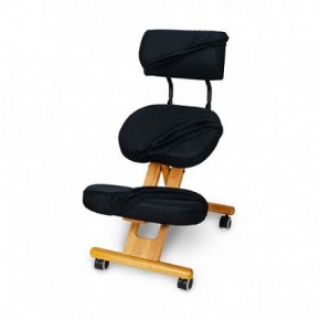 Коленный стул со спинкой Smartstool KW02В + Чехлы в Кунгуре - kungur.ok-mebel.com | фото