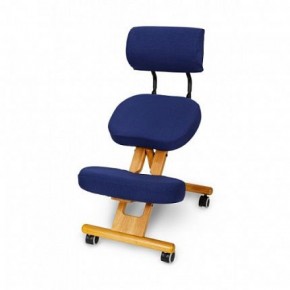 Коленный стул со спинкой Smartstool KW02В + Чехлы в Кунгуре - kungur.ok-mebel.com | фото 3