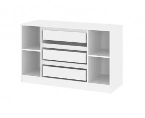 Комод 1200 Парус (Белый/Графит) в Кунгуре - kungur.ok-mebel.com | фото 2
