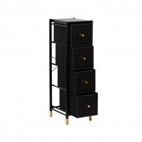 Комод Leset Нирита/Хайди узкий 4 ящика в Кунгуре - kungur.ok-mebel.com | фото 3