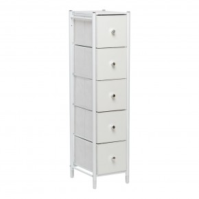 Комод Leset Нирита/Хайди узкий 5 ящиков в Кунгуре - kungur.ok-mebel.com | фото 2