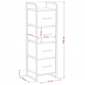 Комод Leset Ноа 4 ящика в Кунгуре - kungur.ok-mebel.com | фото 9