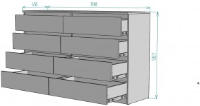 Комод Мальта K113 в Кунгуре - kungur.ok-mebel.com | фото 2