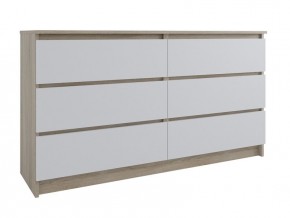 Комод МОРИ МК 1380.6 (Дуб Сонома/Белый) в Кунгуре - kungur.ok-mebel.com | фото