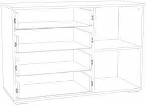 Комод НМ 041.39 "Банни" (Бисквит) в Кунгуре - kungur.ok-mebel.com | фото 4