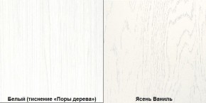 Комод в гостиную Ливерпуль (Белый/Ясень Ваниль) в Кунгуре - kungur.ok-mebel.com | фото 3