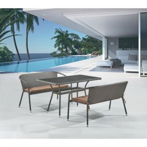 Комплект мебели из иск. ротанга T286A/S139A-W53 Brown в Кунгуре - kungur.ok-mebel.com | фото 1