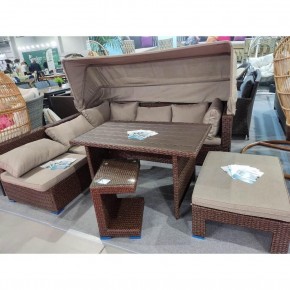 Комплект мебели с диваном AFM-320B-T320 Brown в Кунгуре - kungur.ok-mebel.com | фото 2