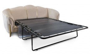 Комплект мягкой мебели Lara 3-1-1 с раскладным механизмом (бежевый/золото) в Кунгуре - kungur.ok-mebel.com | фото 3