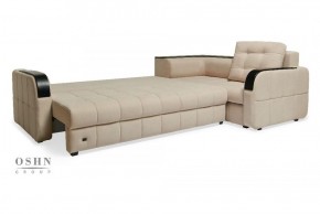 Комплект мягкой мебели Остин Garcia Ivory (Рогожка) Угловой + 1 кресло в Кунгуре - kungur.ok-mebel.com | фото 3