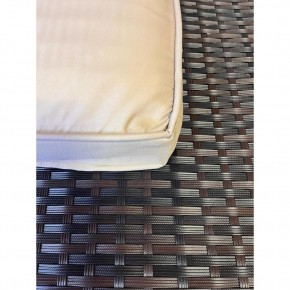 Комплект плетеной мебели  YR822Br Brown-Beige (подушка бежевая) в Кунгуре - kungur.ok-mebel.com | фото 2