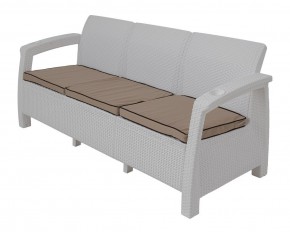 Комплект уличной мебели Yalta Premium Terrace Triple Set (Ялта) белый (+подушки под спину) в Кунгуре - kungur.ok-mebel.com | фото 2