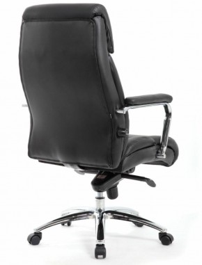Кресло BRABIX PREMIUM "Phaeton EX-502" (кожа с компаньоном, хром, черное) 530882 в Кунгуре - kungur.ok-mebel.com | фото 4