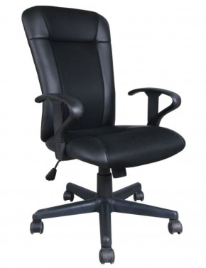 Кресло BRABIX "Optima MG-370" (экокожа/ткань, черное) 531580 в Кунгуре - kungur.ok-mebel.com | фото