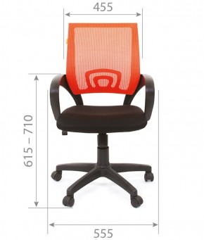 Кресло для оператора CHAIRMAN 696 black (ткань TW-11/сетка TW-01) в Кунгуре - kungur.ok-mebel.com | фото 4