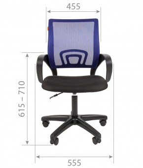 Кресло для оператора CHAIRMAN 696  LT (ткань стандарт 15-21/сетка TW-01) в Кунгуре - kungur.ok-mebel.com | фото 4