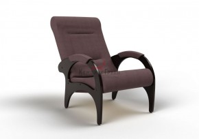 Кресло для отдыха Римини 19-Т-КМ (ткань/венге) КОФЕ С МОЛОКОМ в Кунгуре - kungur.ok-mebel.com | фото 1