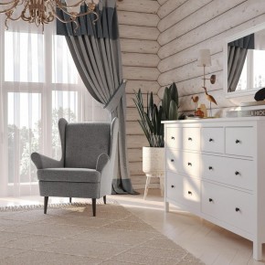 Кресло для отдыха Вало серый, ткань рогожка в Кунгуре - kungur.ok-mebel.com | фото 2
