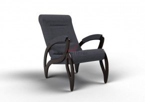 Кресло для отдыха Зельден 20-Т-ГР (ткань/венге) ГРАФИТ в Кунгуре - kungur.ok-mebel.com | фото