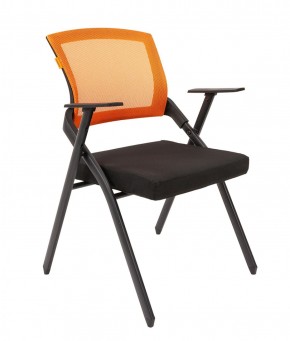 Кресло для посетителей CHAIRMAN NEXX (ткань стандарт черный/сетка DW-66) в Кунгуре - kungur.ok-mebel.com | фото