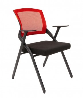 Кресло для посетителей CHAIRMAN NEXX (ткань стандарт черный/сетка DW-69) в Кунгуре - kungur.ok-mebel.com | фото
