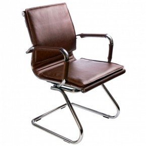 Кресло для посетителя Бюрократ CH-993-Low-V/Brown коричневый в Кунгуре - kungur.ok-mebel.com | фото