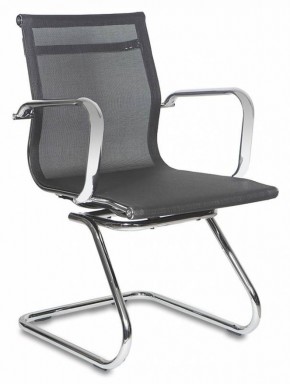Кресло для посетителя Бюрократ CH-993-LOW-V/M01 черный в Кунгуре - kungur.ok-mebel.com | фото